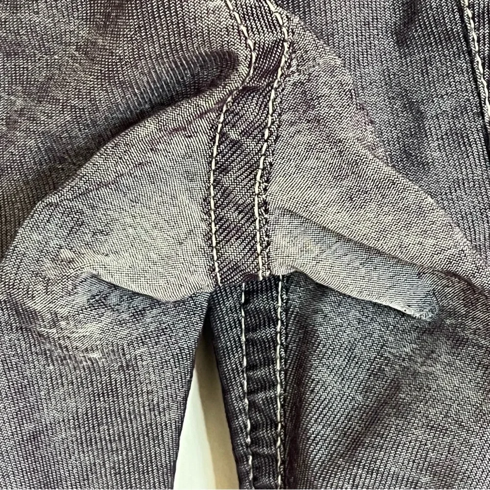 Men’s True Religion‎ Baggy Ribbed Straight Leg Pants Size 90’s Y2K Look 36 X 33